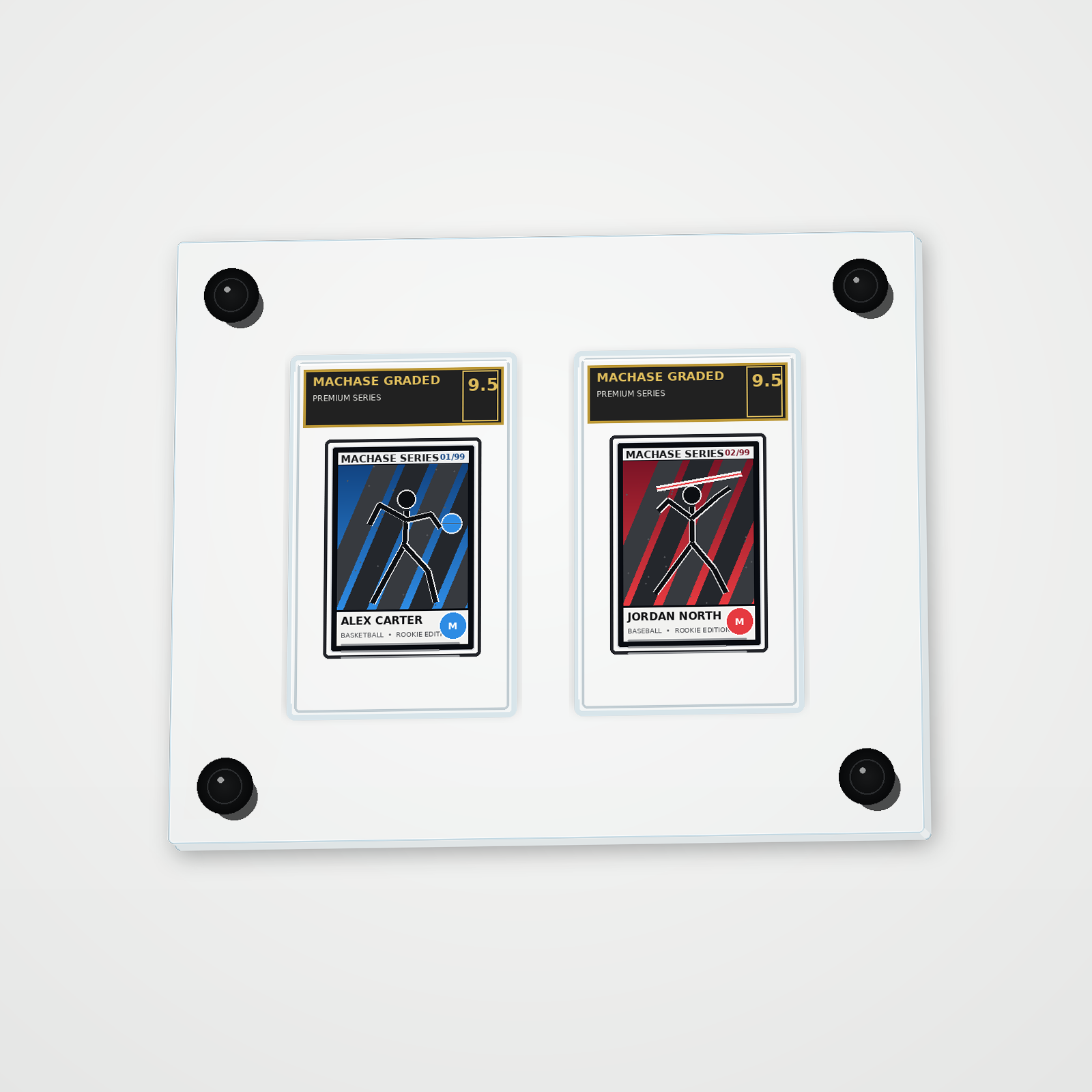 WALL/02 — Two Card Horizontal