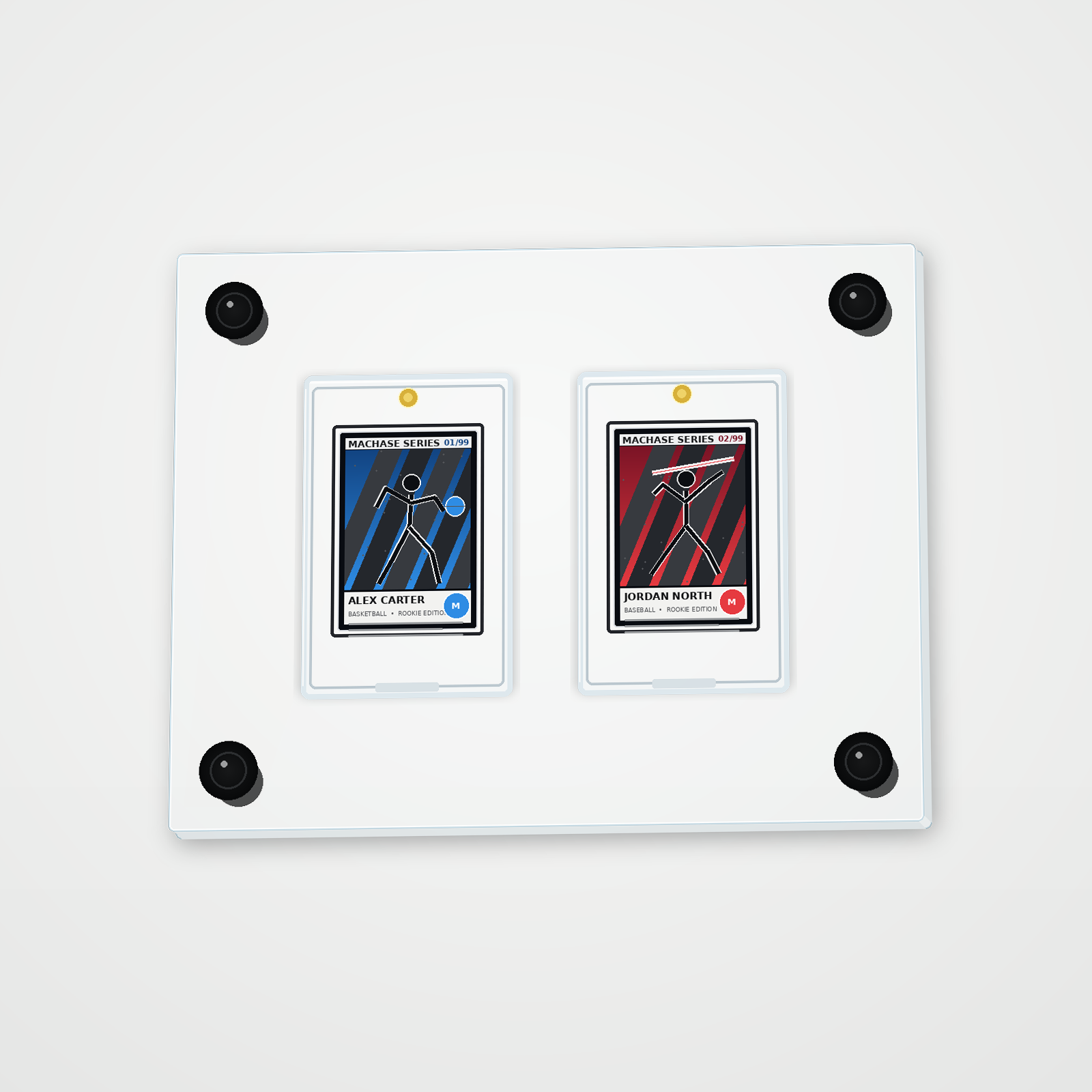 WALL/02 — Two Card Horizontal