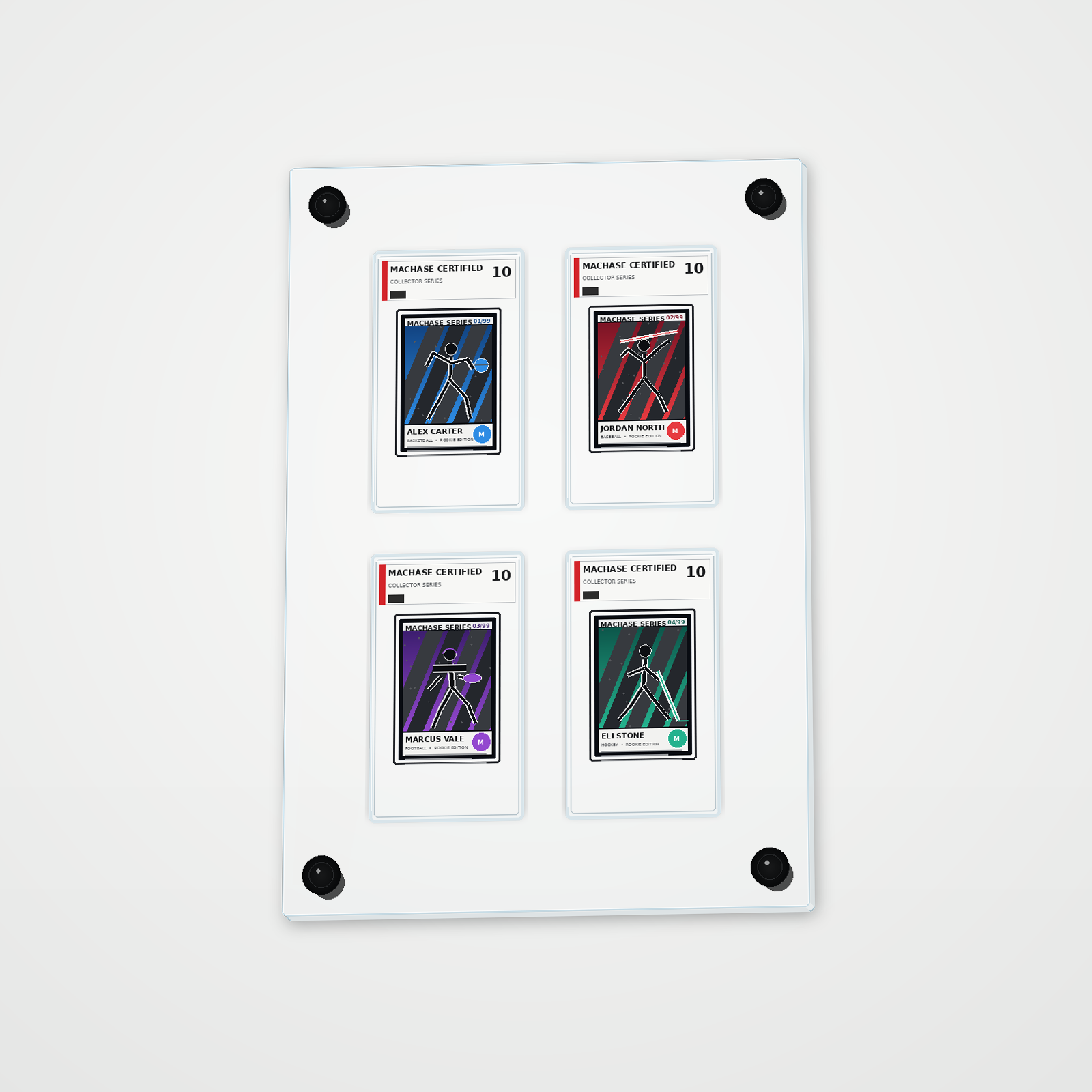 WALL/04 — Four Card Grid