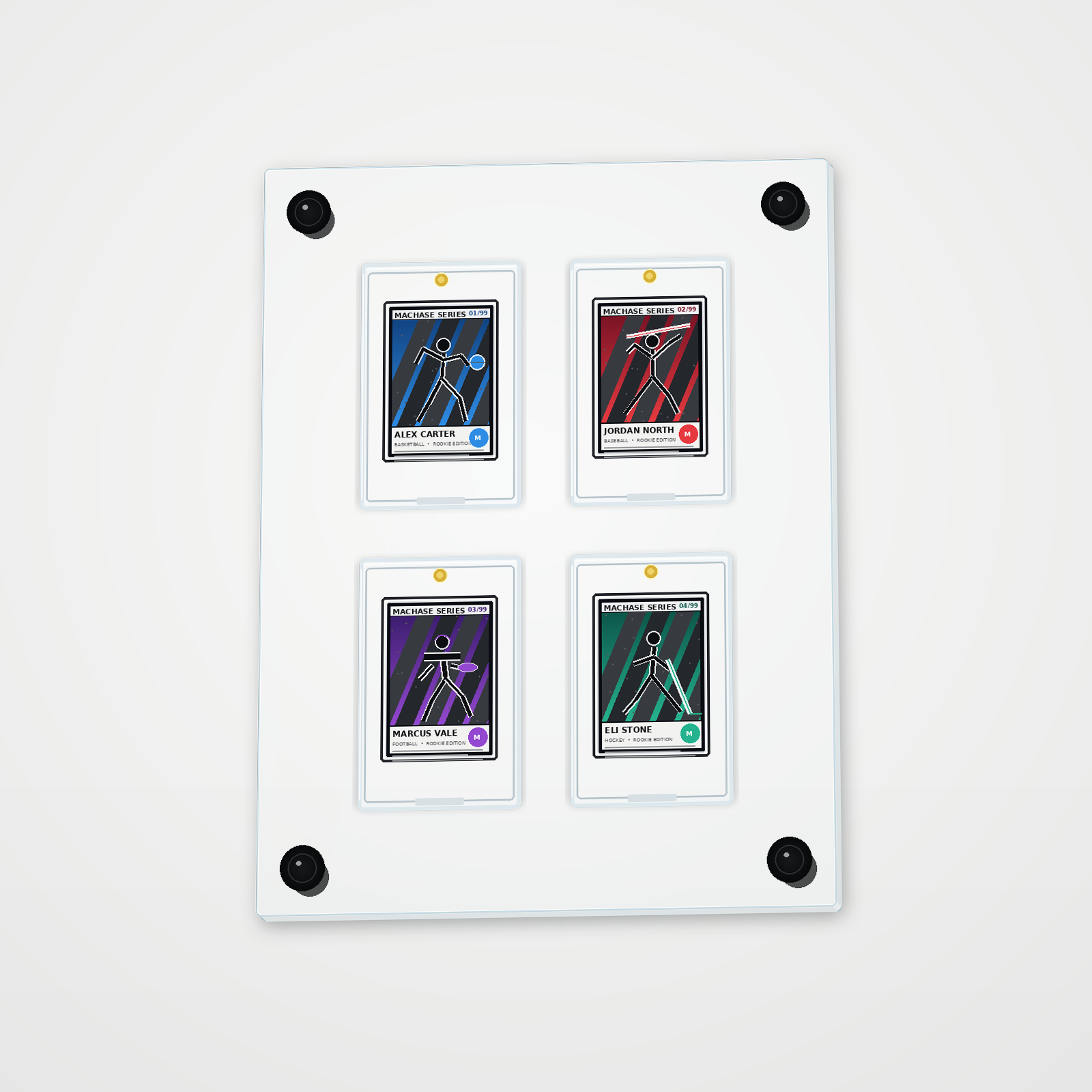 WALL/04 — Four Card Grid