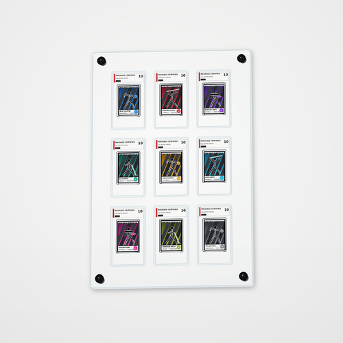 WALL/09 — Nine Card Display