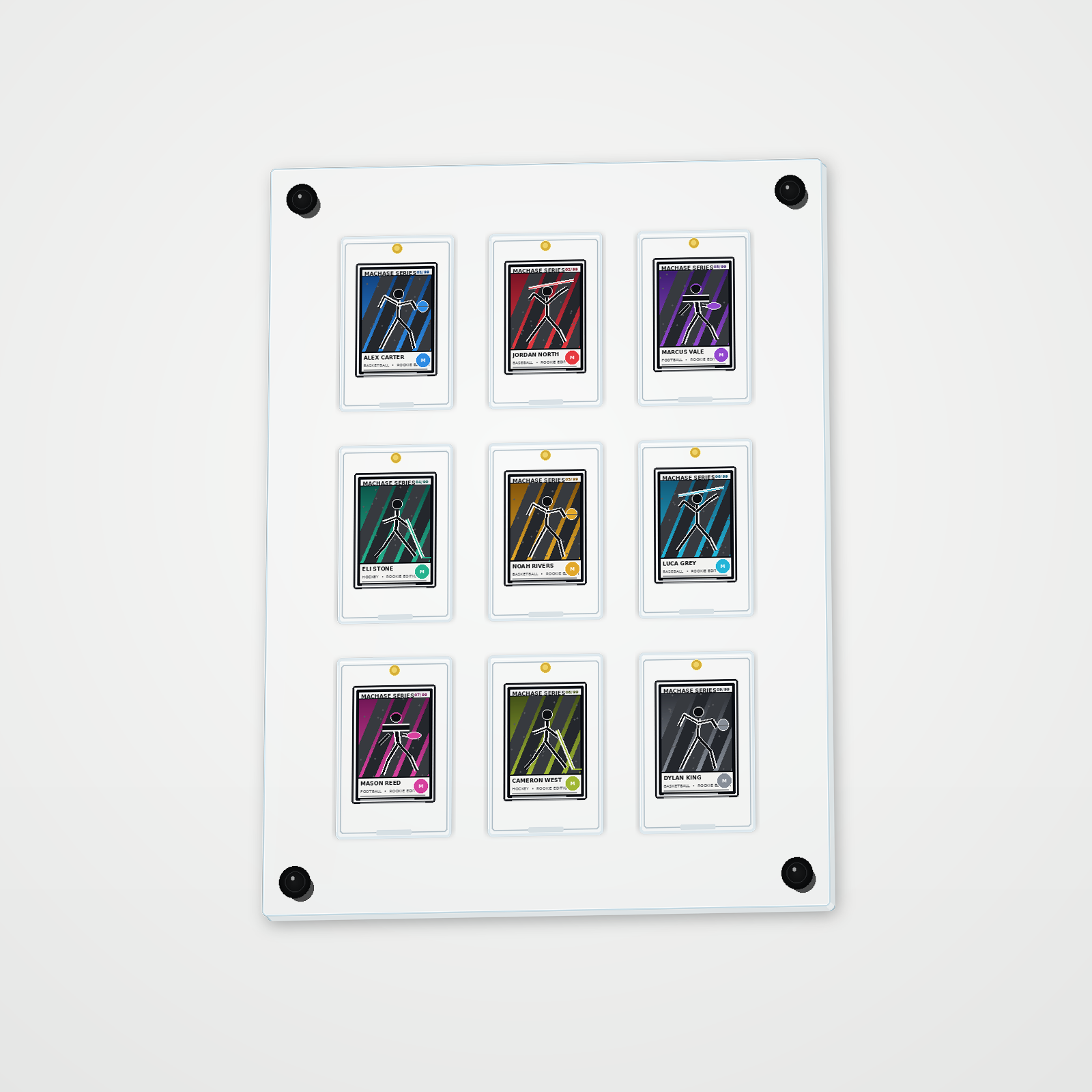 WALL/09 — Nine Card Display